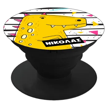 t-rex , Phone Holders Stand  Μαύρο Βάση Στήριξης Κινητού στο Χέρι