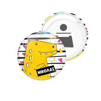 t-rex , Μαγνητάκι και ανοιχτήρι μπύρας στρογγυλό διάστασης 5,9cm