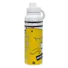 1L Stainless Steel Thermal Bottle with Phone Holder & Double Wall Insulation