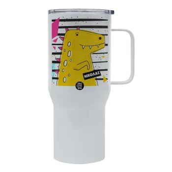 t-rex , Tumbler με καπάκι, διπλού τοιχώματος (θερμό) 750L