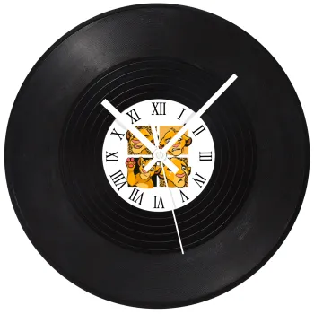 Simba, lion king, Ρολόι τοίχου Βινύλιο (30cm)