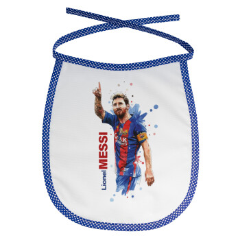 Λιονέλ Μέσι, Σαλιάρα μωρού αλέκιαστη με κορδόνι Μπλε