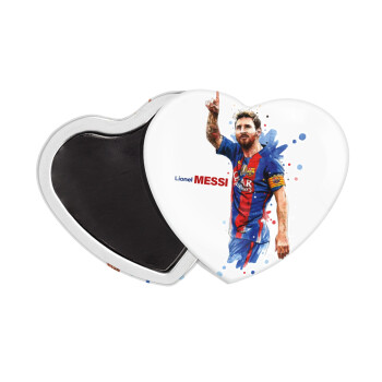 Lionel Messi, Μαγνητάκι καρδιά (57x52mm)
