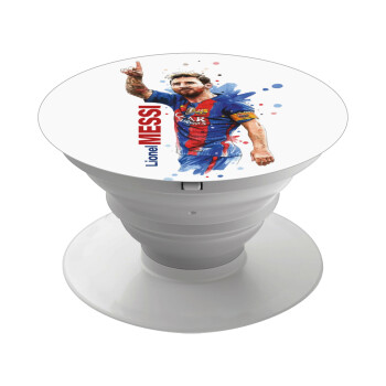 Lionel Messi, Phone Holders Stand  White Hand-held Mobile Phone Holder