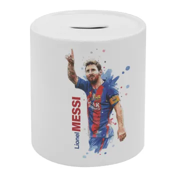 Lionel Messi, Κουμπαράς πορσελάνης με τάπα