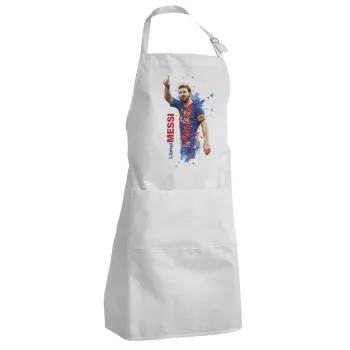 Lionel Messi, Adult Chef Apron (with sliders and 2 pockets)