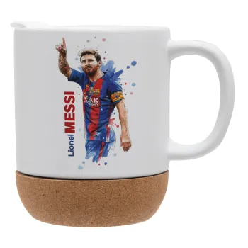 Λιονέλ Μέσι, Κούπα, κεραμική με βάση φελού και καπάκι (ΜΑΤ), 330ml