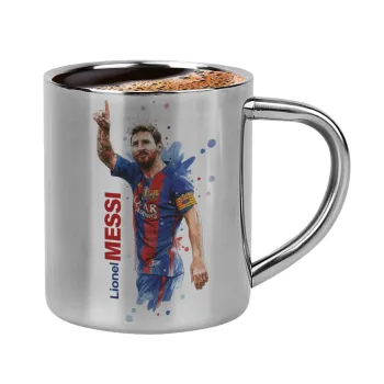 Lionel Messi, Double-wall metal cup for espresso (220ml)
