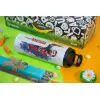 Πασχαλινή Λαμπάδα με Travel Tumbler θερμό με διπλό καπάκι (600ml, BPA free) & κερί αρωματικό πλακέ (30cm) (ΤΙΡΚΟΥΑΖ)