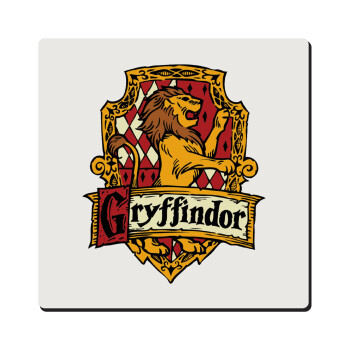 Gryffindor, Harry potter, Τετράγωνο μαγνητάκι ξύλινο 6x6cm