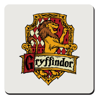 Gryffindor, Harry potter, Τετράγωνο μαγνητάκι ξύλινο 9x9cm