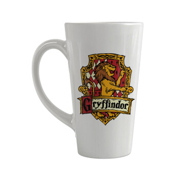 Gryffindor, Harry potter, Κούπα κωνική Latte Μεγάλη, κεραμική, 450ml