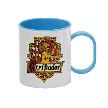 Gryffindor, Harry potter, Κούπα (πλαστική) (BPA-FREE) Polymer Μπλε για παιδιά, 330ml