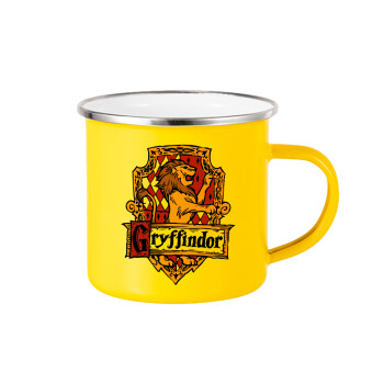 Gryffindor, Harry potter, Yellow Enamel Metallic Cup 360ml