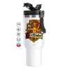 Mega Stainless steel Tumbler with lid, double wall 1,2L