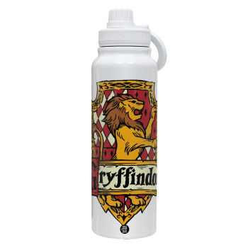 Gryffindor, Harry potter, 1L Stainless Steel Thermal Bottle with Phone Holder & Double Wall Insulation