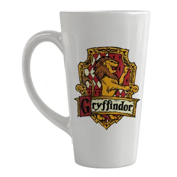 Gryffindor, Harry potter, Κούπα κωνική Latte Μεγάλη, κεραμική, 450ml