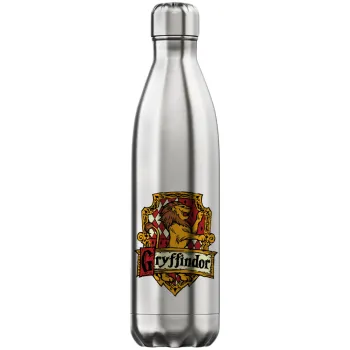 Gryffindor, Harry potter, Inox (Stainless steel) hot metal mug, double wall, 750ml