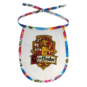 Gryffindor, Harry potter, Σαλιάρα μωρού αλέκιαστη με κορδόνι Χρωματιστή