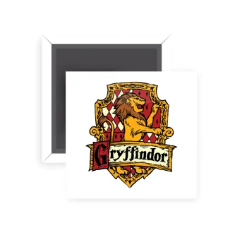 Gryffindor, Harry potter, Μαγνητάκι ψυγείου τετράγωνο διάστασης 5x5cm
