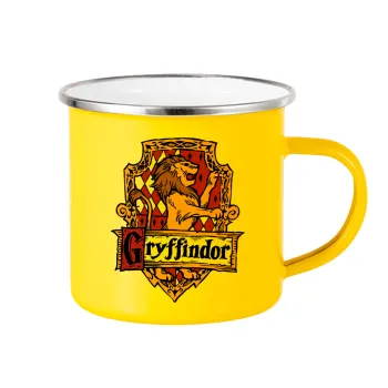 Gryffindor, Harry potter, Yellow Enamel Metallic Cup 360ml