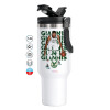 Mega Stainless steel Tumbler with lid, double wall 1,2L