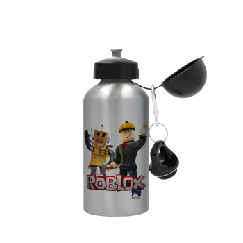 Roblox, Metallic water jug, Silver, aluminum 500ml