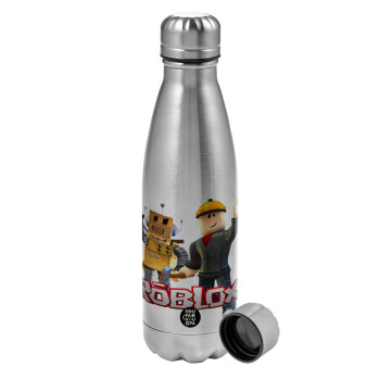 Roblox, Metallic water bottle, stainless steel, 750ml