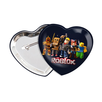 Roblox, Κονκάρδα παραμάνα καρδιά (57x52mm)