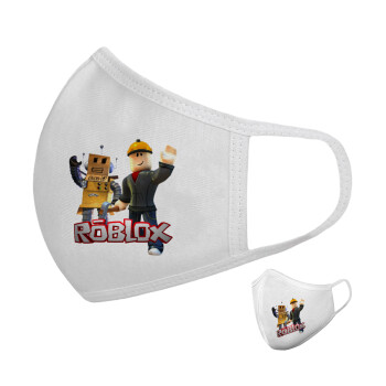 Roblox, Μάσκα υφασμάτινη υψηλής άνεσης παιδική (Δώρο πλαστική θήκη)