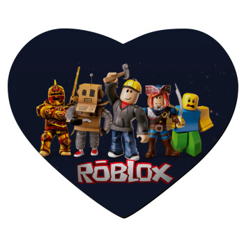 Roblox, Mousepad heart 23x20cm