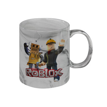 Roblox, Mug ceramic marble style, 330ml