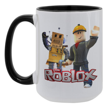 Roblox, Κούπα Mega 15oz, κεραμική Μαύρη, 450ml