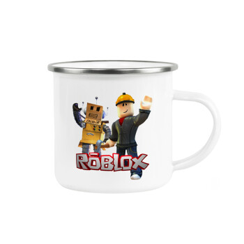 Roblox, Metallic enamel cup white 360ml