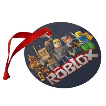 Roblox, Χριστουγεννιάτικο στολίδι γυάλινο 9cm