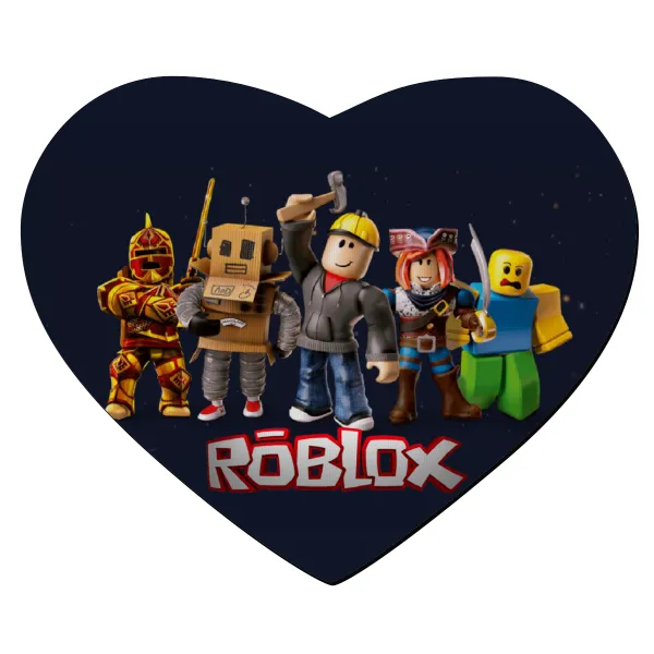 Roblox — Mousepad heart 23x20cm