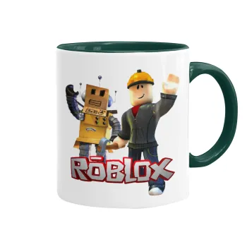 Roblox, Mug colored green, ceramic, 330ml