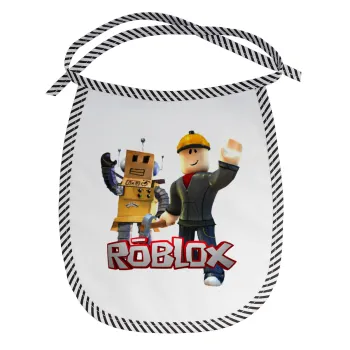 Roblox, Σαλιάρα μωρού αλέκιαστη με κορδόνι Μαύρη