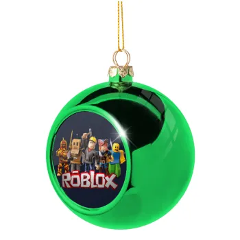 Roblox, Green Christmas tree ornament ball 8cm