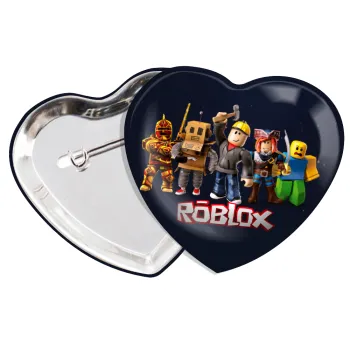 Roblox, Κονκάρδα παραμάνα καρδιά (57x52mm)