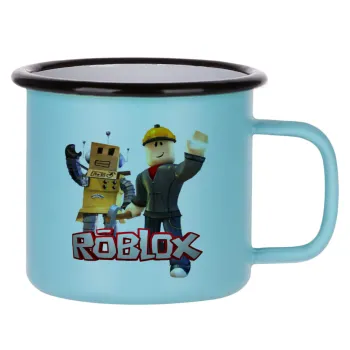 Roblox, Κούπα Μεταλλική εμαγιέ ΜΑΤ σιέλ 360ml