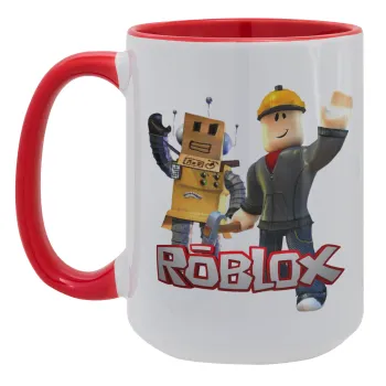 Roblox, Κούπα Mega 15oz, κεραμική Κόκκινη, 450ml