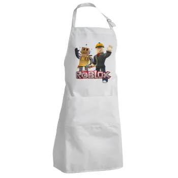 Roblox, Adult Chef Apron (with sliders and 2 pockets)