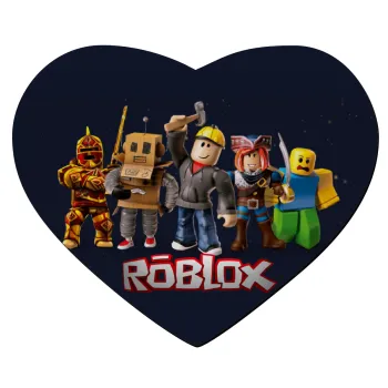 Roblox, Mousepad καρδιά 23x20cm
