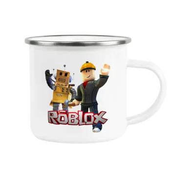Roblox, Κούπα Μεταλλική εμαγιέ λευκη 360ml