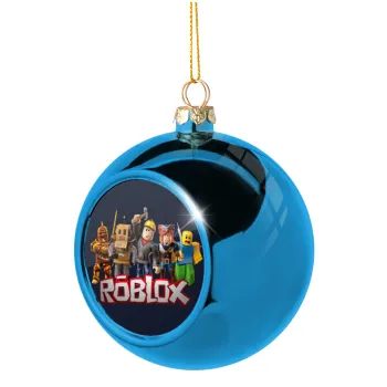 Roblox, Blue Christmas tree ball ornament 8cm