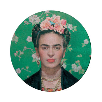 Frida Kahlo, Επιφάνεια κοπής γυάλινη στρογγυλή (30cm)