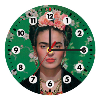 Frida Kahlo, Ρολόι τοίχου ξύλινο (20cm)