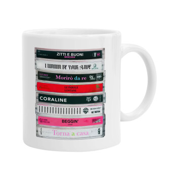Maneskin Cassette, Ceramic coffee mug, 330ml (1pcs)
