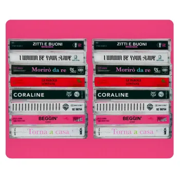 Maneskin Cassette, Mousepad ορθογώνιο 23x19cm